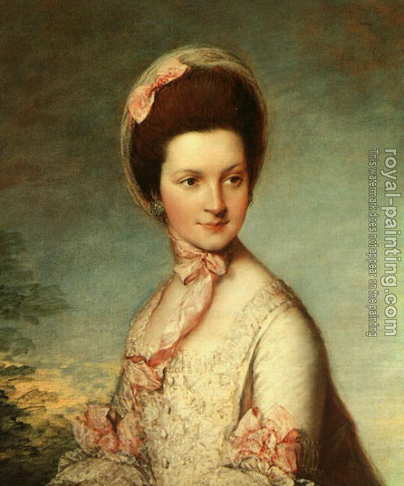 Thomas Gainsborough : Portrait of Henrietta Vernon (Lady Grosvenor, wife of Richard, first Earl Grosvenor)
